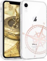 kwmobile telefoonhoesje voor Apple iPhone XR - Hoesje voor smartphone - Vintage Kompas design