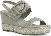 Marco Tozzi Dames Sandaaltje 2-2-28035-36 728 khaki F-breedte Maat: 42 EU