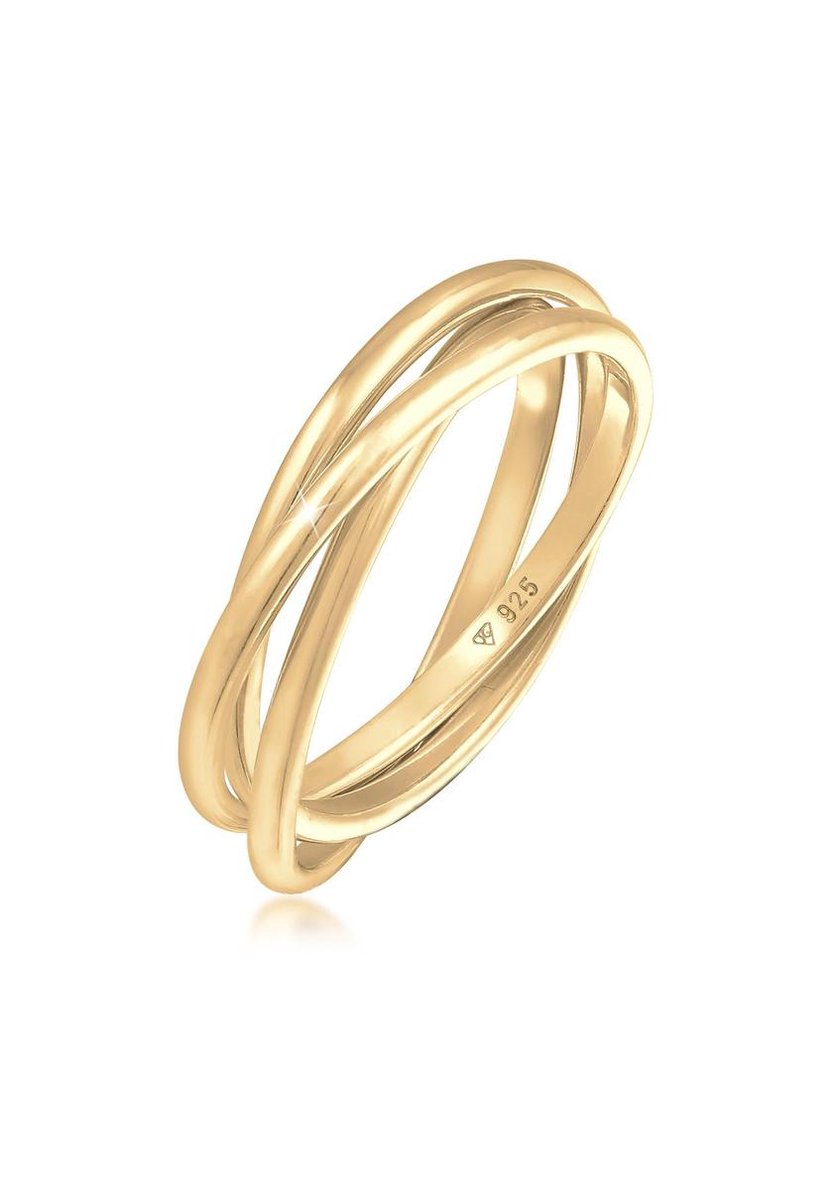 Elli - Dames ring - maat 54 - Goud