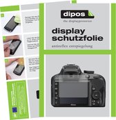 dipos I 6x Beschermfolie mat compatibel met Nikon 3400 Folie screen-protector