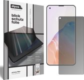 dipos I Privacy-Beschermfolie mat compatibel met Cubot X30 Privacy-Folie screen-protector Privacy-Filter (expres kleiner dan het glas omdat het gebogen is)