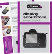 dipos I 2x Beschermfolie helder compatibel met Nikon D610 Folie screen-protector