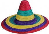sombrero Mexican rode rand 50 cm