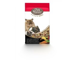 Deli Nature Rodelicious Dwerghamsters, Muizen en Gerbils 750 gr