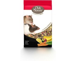 4x Deli Nature Rodelicious Rattenvoer 2,5 kg