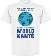 Covered By Kanté T-Shirt - Wit - 5XL