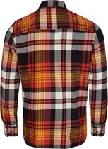 O'Neill Shirts Men Flannel Check Shirt Mareine Melee Xxl - Mareine Melee 100% Katoen Collar