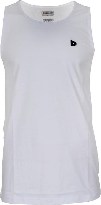 Donnay - Muscle shirt (James) - Tanktop - Heren - White (001) - maat XXL