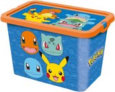 Pokémon Opbergbox Junior 7 Liter Blauw/oranje