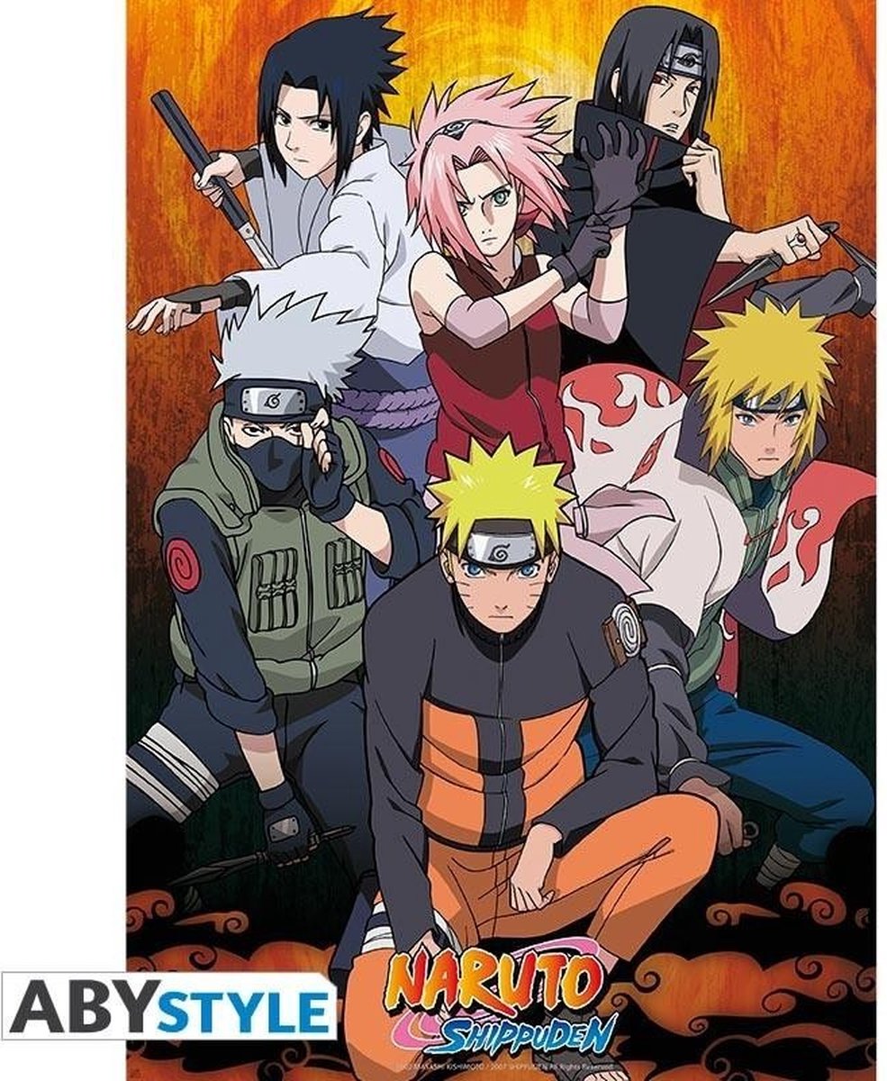 NARUTO SHIPPUDEN - Poster Group (98x68)