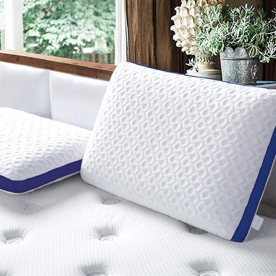 Sleeptech® Memory Foam - NASA - Memory kussen - Ergonomique - Galaxy Motion Pillow Medium 2.0 65x40x14 cm