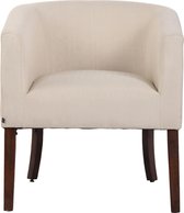 CLP Nemea Fauteuil - Stof creme antiek