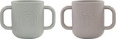 OYOY Kappu drinkbekers Clay / Pale Mint