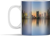Mok - Skyline - Miami - Refelctie - 350 ml - Beker