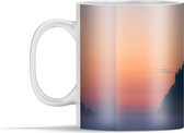 Mok - Mont Saint-Michel in de roze mist - 350 ml - Beker
