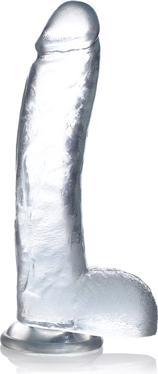 Jock C-Thru Transparante Dildo - 29 cm.