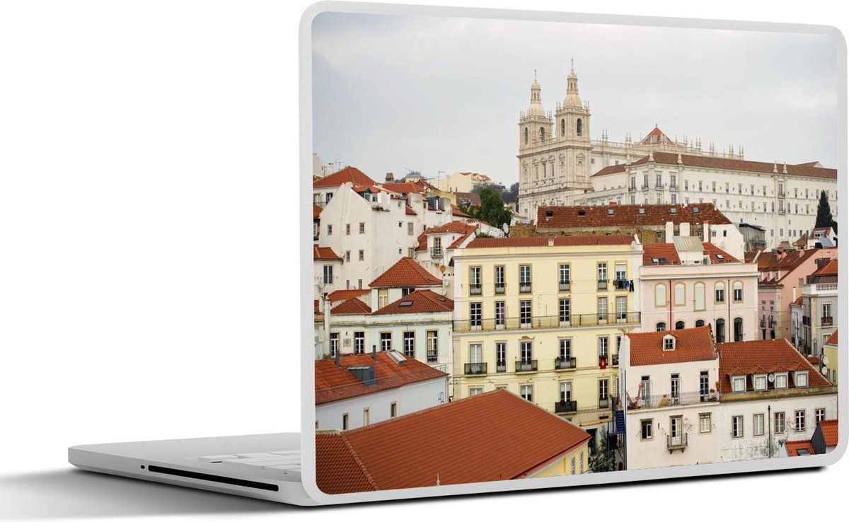Laptop sticker - 14 inch - Lissabon - Architectuur - Portugal