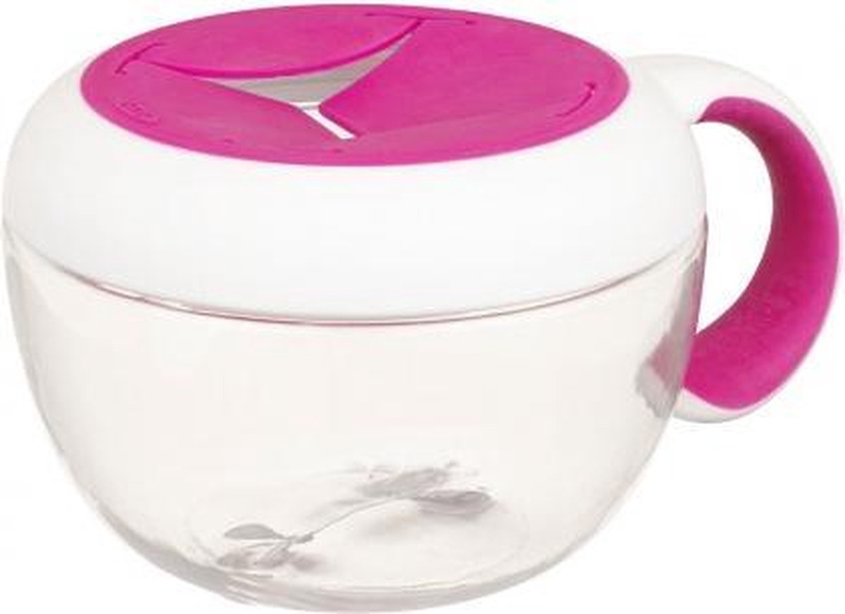 OXO tot Flippy snackdoosje - Snack doosje kinderen - snack box kinderen - Pink