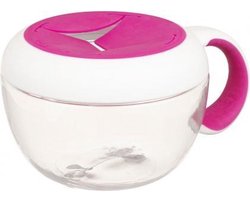 OXO tot Flippy snackdoosje - Snack doosje kinderen - snack box kinderen - Pink