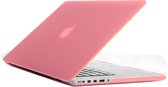 Macbook pro 13 inch retina 'touchbar' case van By Qubix - Roze - Alleen geschikt voor Macbook Pro 13 inch met touchbar (model nummer: A1706 / A1708) - Eenvoudig te bevestigen macbo