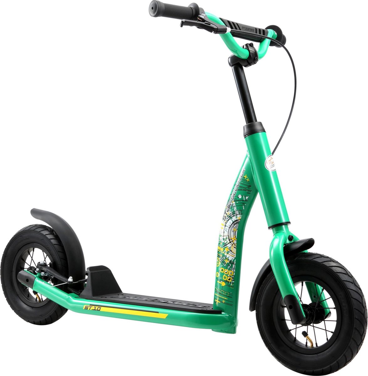 Bikestar Autoped New Gen Sport 10 Inch Groen