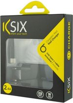 Oplader + Kabel USB A naar USB C KSIX USB Zwart