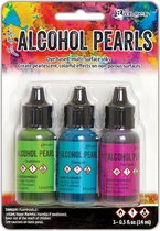 Ranger Alcohol Ink Pearls Kit 2 - Sublime, Tranquil, Intrigue - 3x14 ml