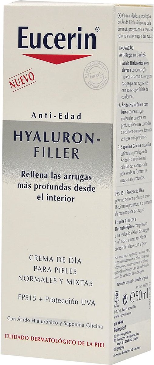 Eucerin Hyaluron Filler Normal/mixta 50 Ml