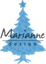 Marianne Design Creatable Mal Tinys Kerstboom versierd LR0491