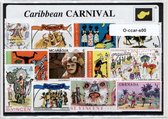 Caribbean carnaval – Luxe postzegel pakket (A6 formaat) : collectie van verschillende postzegels van Caribbean carnaval – kan als ansichtkaart in een A6 envelop - authentiek cadeau