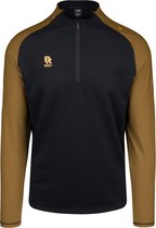 Robey Performance Half-Zip Top - Zwart/Goud - 3XL