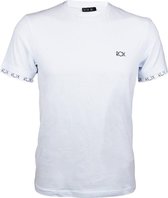Rox - Heren T-shirt Collin - Wit - Slim - Maat L