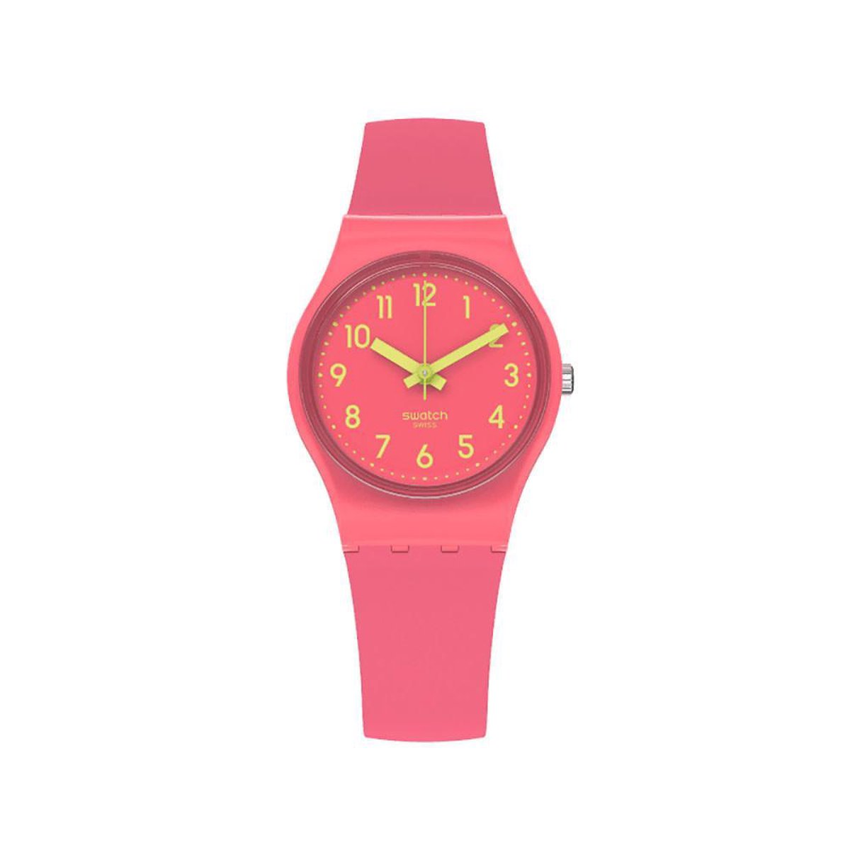 Swatch - Back to Biko Roose LP131C dames horloge - 25 mm - Roze