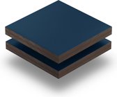 HPL plaat 6 mm dik - 150 x 100 cm - Structuur Staalblauw