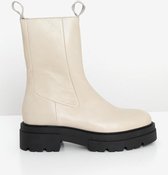 Sissy-Boy - Witte chunky biker boots - 40