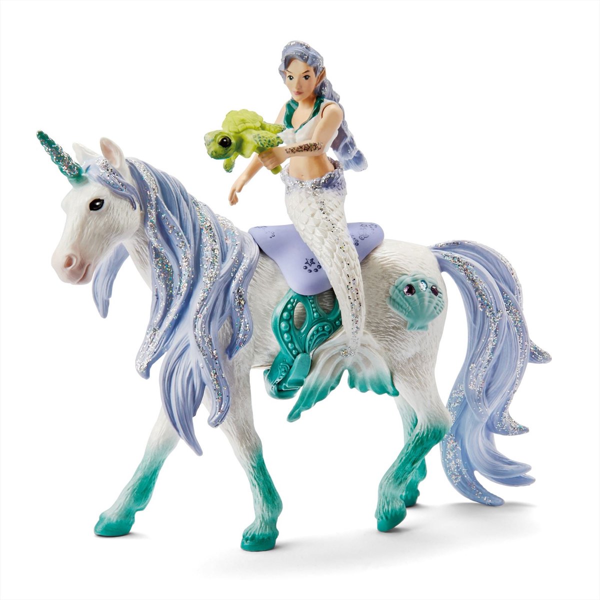 schleich BAYALA - Zeemeermin op zee-eenhoorn - Speelfiguur - Kinderspeelgoed voor Jongens en Meisjes - 5 tot 12 jaar - 42509 — afbeelding 5