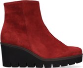 Gabor 780.1 Enkellaarsjes - Enkelboots met rits - Dames - Rood - Maat 38,5