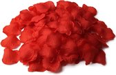 2000 rozenblaadjes (kunstbloem) Rood van stof voor Bruiloft en Romantiek / HaverCo