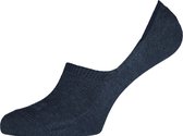 FALKE Family heren invisible sokken - blauw melange (navy melange) - Maat: 39-42