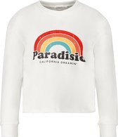 DEELUXE Sweatshirt met print PARADISIO Off White