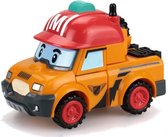 transformer Robocar Poli junior 7,5 x 5 cm oranje