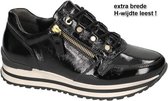 Gabor -Dames -  zwart - sneakers  - maat 40.5