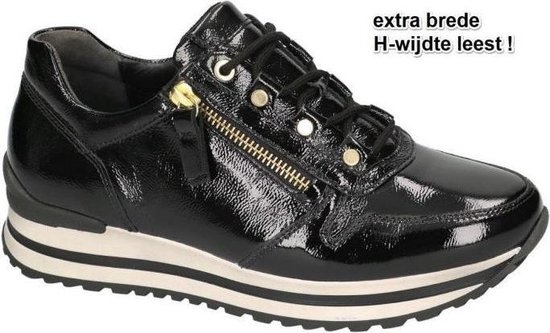 Gabor -Dames - zwart - sneakers - maat 40.5 | bol.com