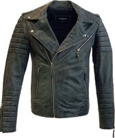 leren jas heren grey- Damian - 48