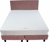 Bedworld Boxspring 120x210 - Medium - Seudine - Oud roze (ONC69)