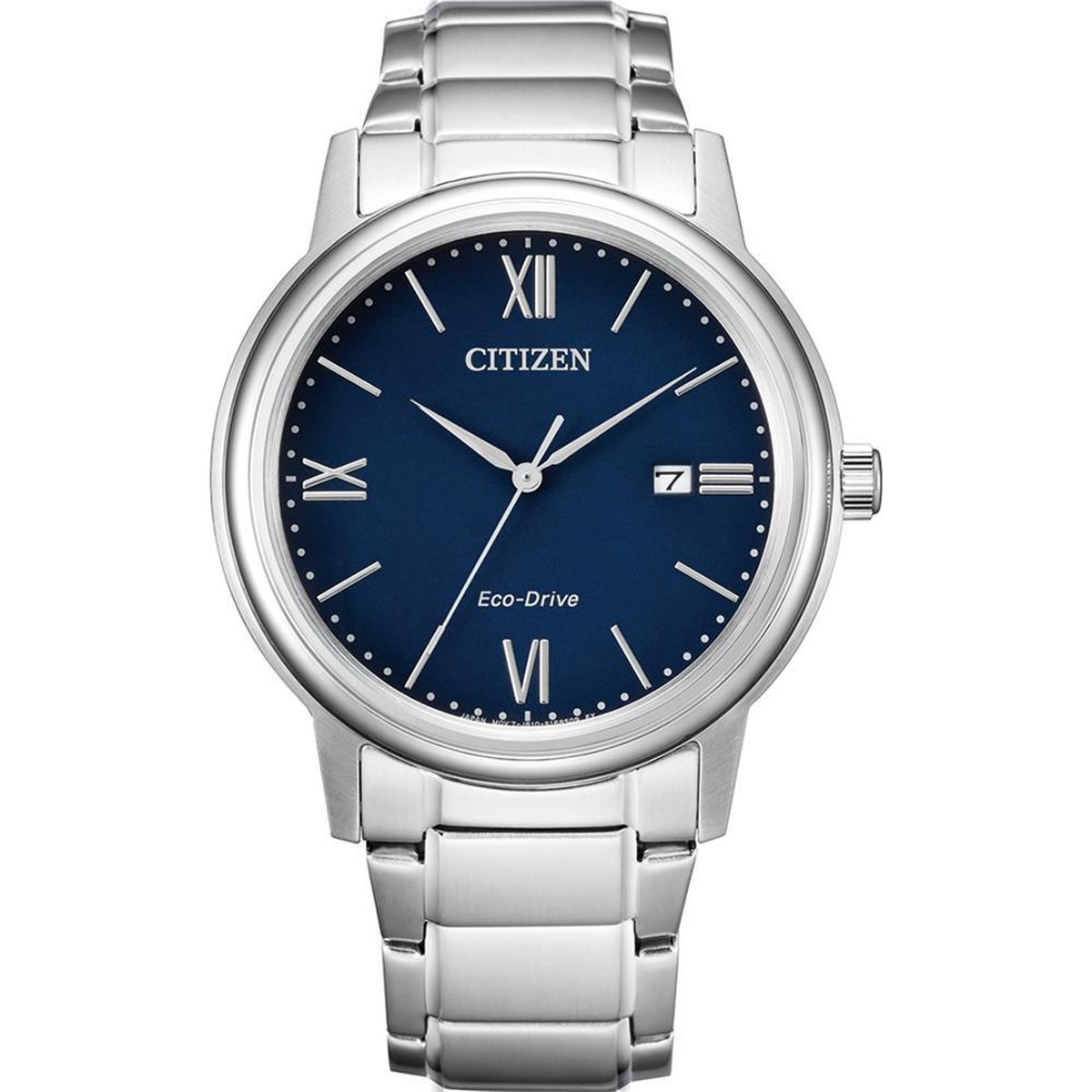 Citizen Horloge - Citizen heren horloge - Zilver - diameter 41.4 mm - roestvrij staal