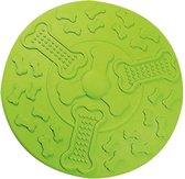 Flamingo Rubber Frisbee Diameter 22 Cm - Groen