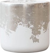 Luxe Lite Glossy Cylinder white-silver