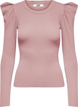 Jacqueline de Yong Trui Jdycerol L/s Pullover Knt 15215422 Woodrose Dames Maat - S