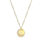 Swarovski The Element Ketting  (Lengte: 42.00 cm) - Goudkleurig